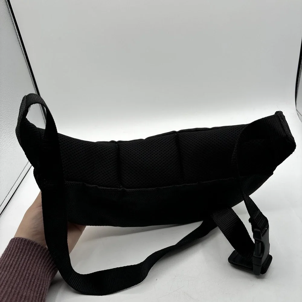 Tumi T2 Pewter Ballistic Nylon Fanny Pack‎ Unisex Adults Black Belt Bag Pouch